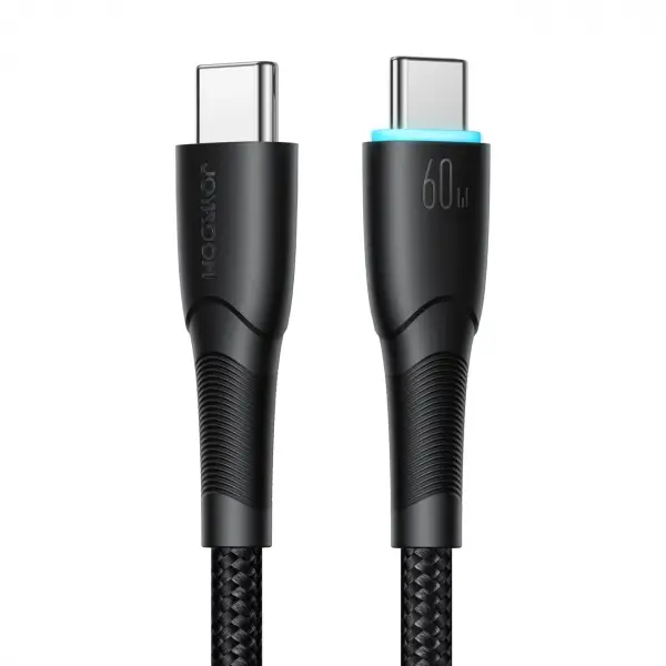Cablu Date si Incarcare USB-C - USB-C Joyroom S-A32, 60W, 1m, Negru