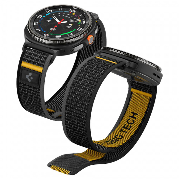Curea Spigen Athlex Air pentru Samsung Galaxy Watch8 / Watch8 Classic Series, Neagra AMP10111