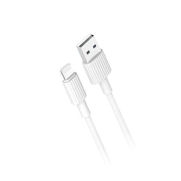 Cablu Date si Incarcare USB-A - Lightning XO Design NB156, 18W, 1m, Alb