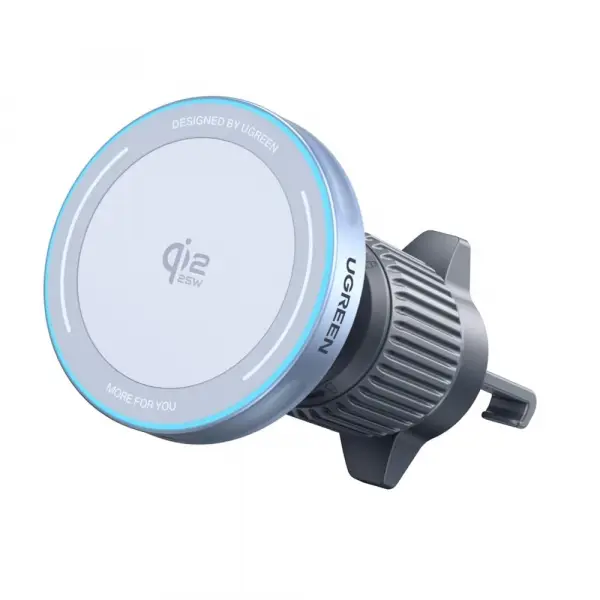 Incarcator Auto Wireless UGREEN W758, 25W, 1.67A, Albastru