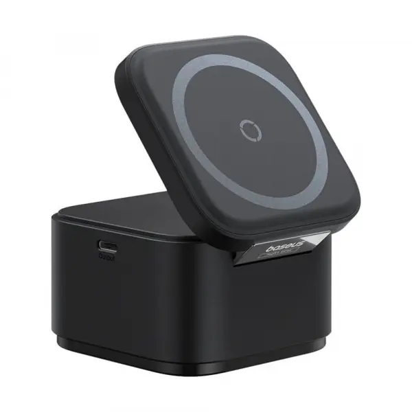 Incarcator Retea Wireless Baseus MagPro, 25W, 1.67A, 1 x USB-C, Negru P10264100123-00