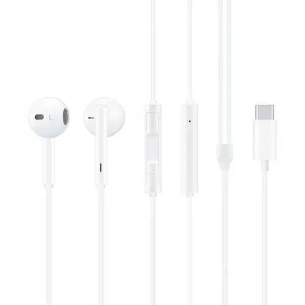 Handsfree USB-C Huawei CM33, Alb