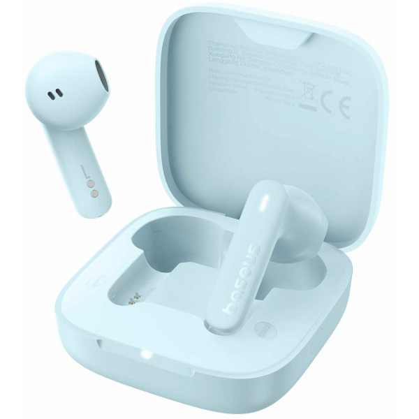Handsfree Bluetooth Baseus Bowie E16, TWS, Albastru A00061900313-01