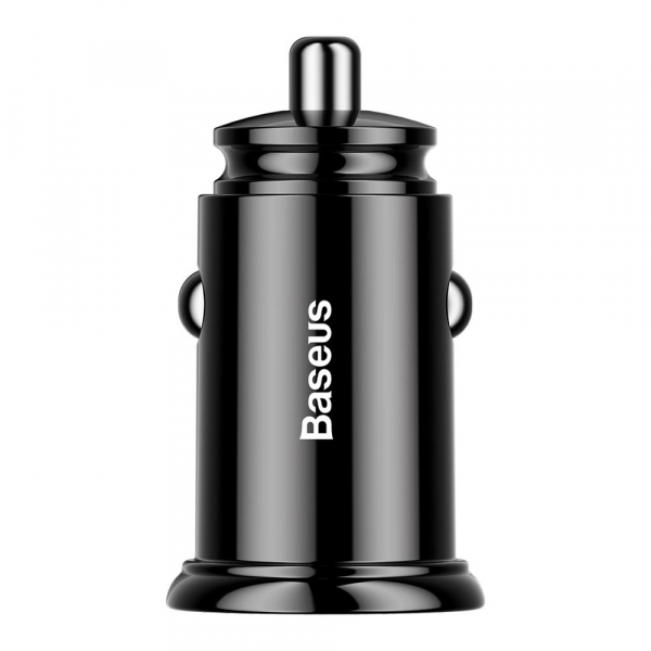 Incarcator Auto Baseus, 30W, 5A, 2 x USB-A, Negru CCALL-YD01