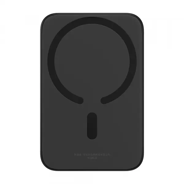 Baterie Externa Wireless Baseus Mini Air, 6000mAh, 20W, PD + FQI, 1 x QI - 1 x USB-C, Neagra P10059002113-00