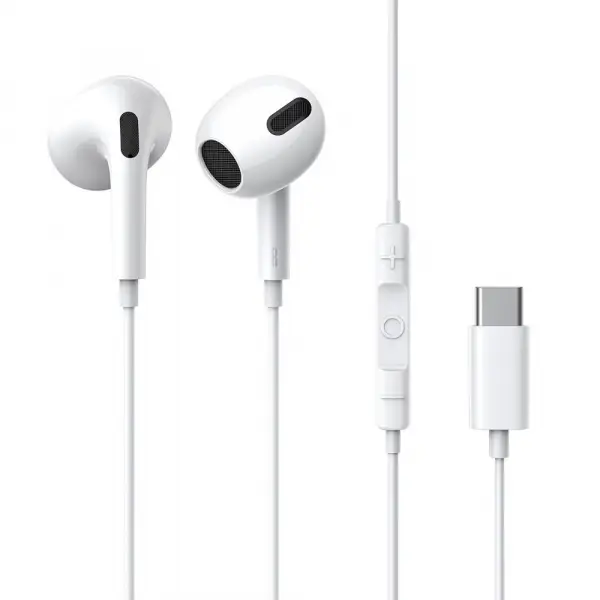 Handsfree USB-C Baseus Encok C17, Alb NGCR010002