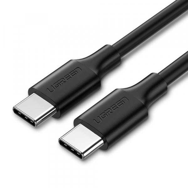 Cablu Date si Incarcare USB-C - USB-C UGREEN US286, 60W, 2m, Negru