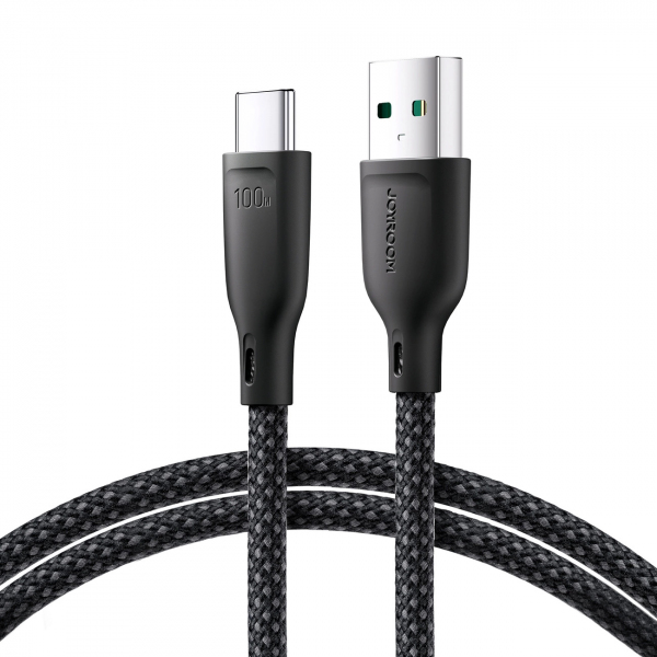 Cablu Date si Incarcare USB-A - USB-C Joyroom S-A34, 100W, 1m, Negru