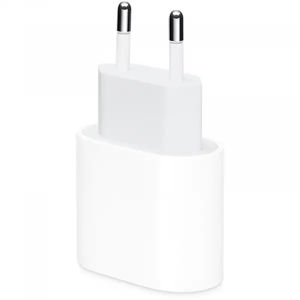Incarcator Retea Apple, 20W, 3A, 1 x USB-C, Alb MUVV3ZM/A