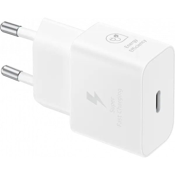 Incarcator Retea Samsung, 25W, 3A, 1 x USB-C, Alb EP-T2510NWEGEU