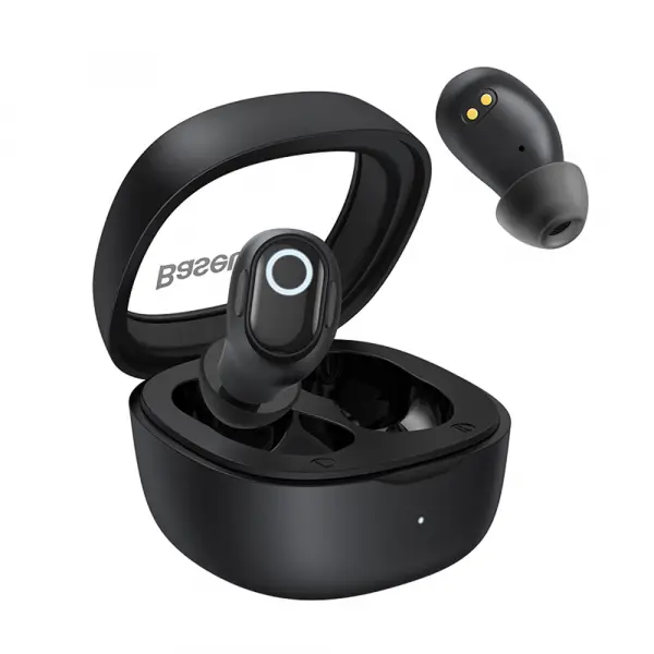 Handsfree Bluetooth Baseus Bowie WM02, TWS, Negru NGTW370201