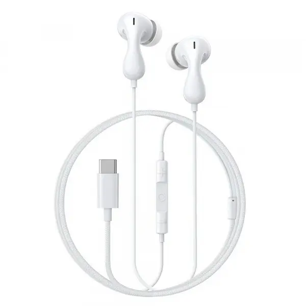 Handsfree USB-C Baseus Encok CZ20, Alb A00171400213-00