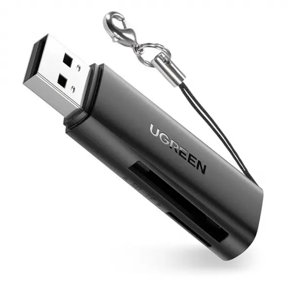 Cititor Card USB 3.0 UGREEN CM264, SD - microSD, Negru