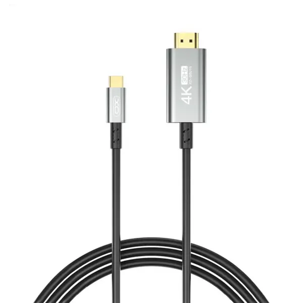 Cablu Audio si Video USB-C - HDMI XO Design GB019, 1.8m, Negru