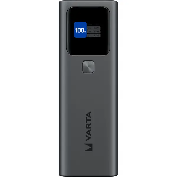 Baterie Externa Varta High Speed, 27000mAh, 140W, QC + PD, 1 x USB-A - 2 x USB-C, Neagra