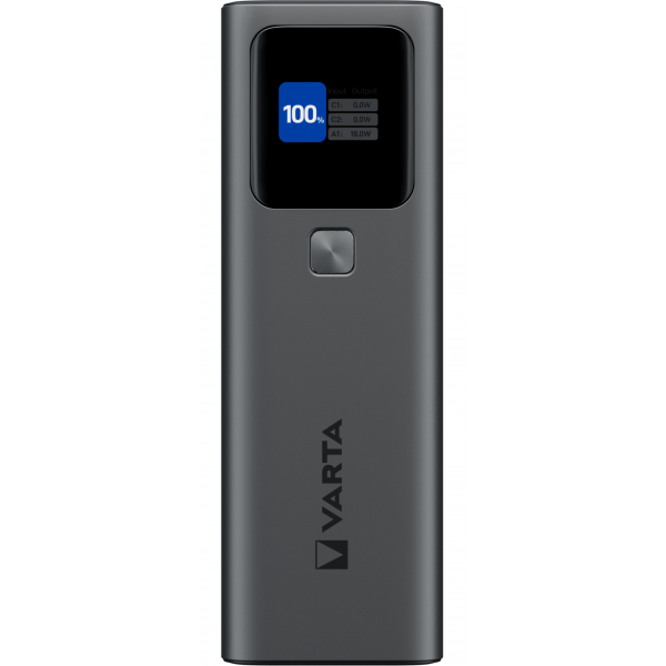 Baterie Externa Varta High Speed, 27000mAh, 140W, QC + PD, 1 x USB-A - 2 x USB-C, Neagra