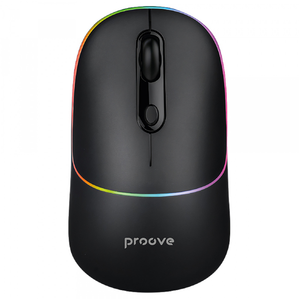 Mouse Wireless Proove Blink, RGB, 800DPI - 1600DPI, BT / Wi-Fi, Negru WMBL00002001