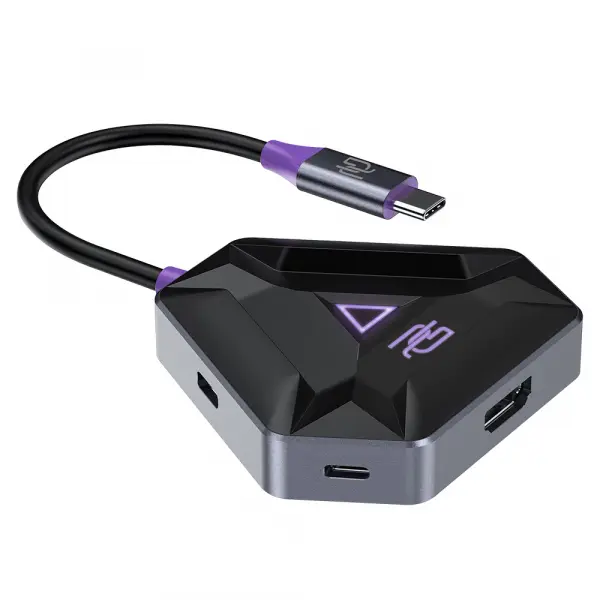 Hub USB-C Proove Spectre, 5in1, Gri HBPG10221205