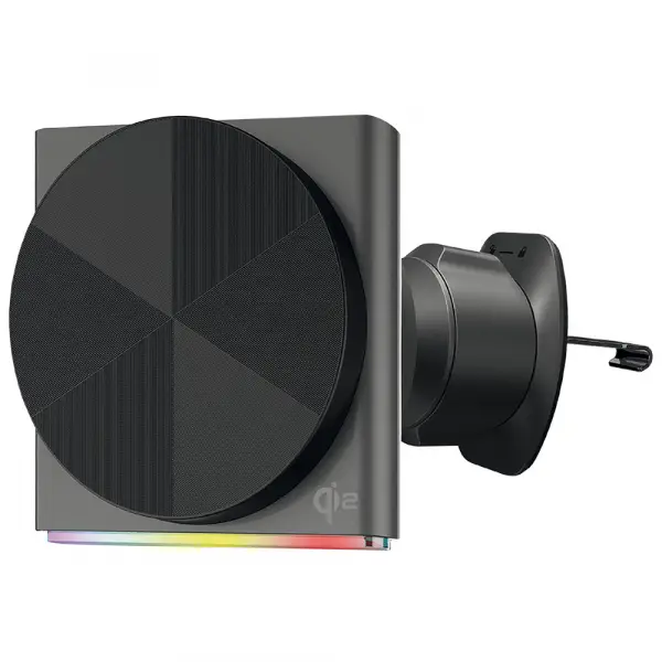Incarcator Auto Wireless Proove Neostorm, 15W, 1.67A, Gri WHNS15002003