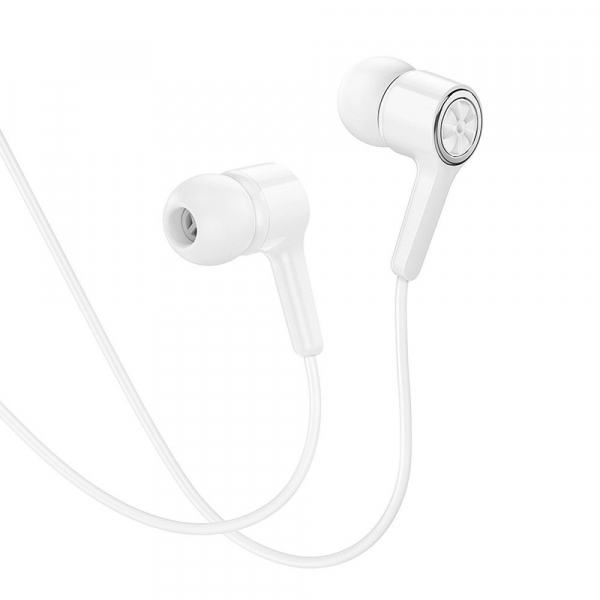 Handsfree 3.5mm HOCO M104, Alb