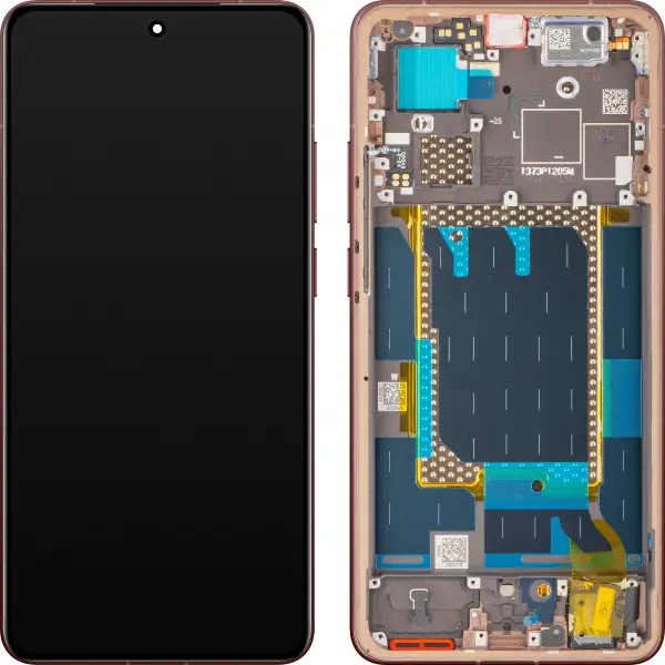 Display cu Touchscreen Realme GT 7 Pro, cu Rama, Portocaliu (Mars Orange), Service Pack 621029000369