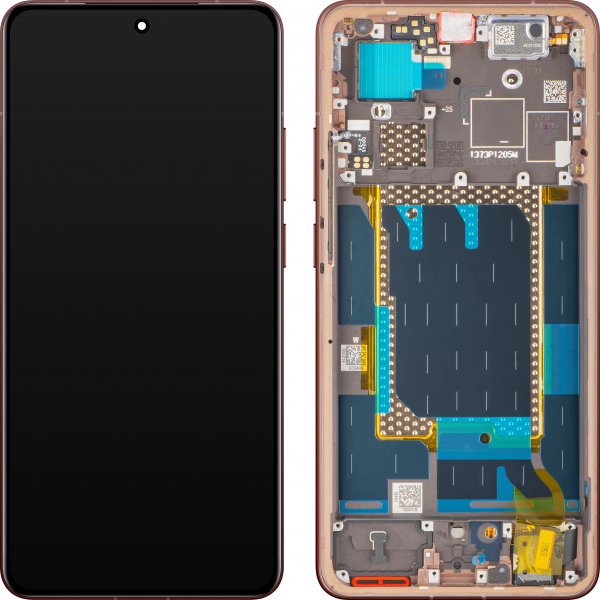 Display cu Touchscreen Realme GT 7 Pro, cu Rama, Portocaliu (Mars Orange), Service Pack 621029000369