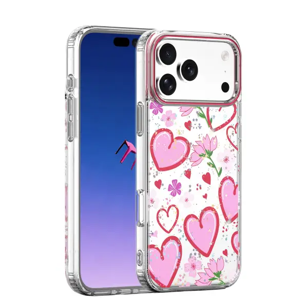 Husa pentru Apple iPhone 16 Pro Max, OEM, Ultra Trendy Love 1, Multicolor