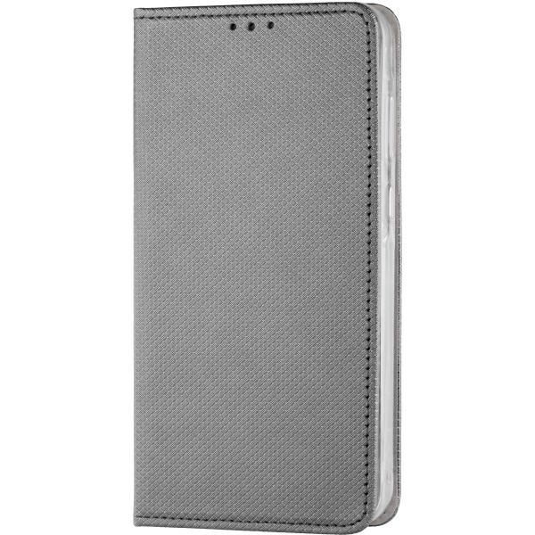 Husa pentru Samsung Galaxy J3 (2017) J330, OEM, Smart Magnet, Gri