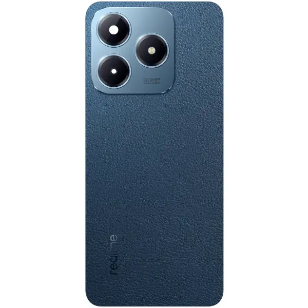 Capac Baterie Realme C63, Albastru (Leather Blue), Service Pack 621033000270