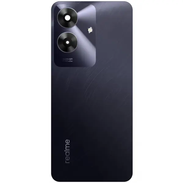 Capac Baterie Realme Note 60, Negru (Marble Black), Service Pack 621033000293
