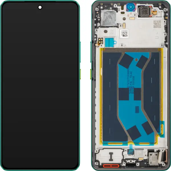 Display cu Touchscreen Realme GT 7, cu Rama, Verde (Aston Martin Green), Service Pack 621029000572