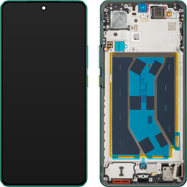 Display cu Touchscreen Realme GT 7, cu Rama, Verde (Aston Martin Green), Service Pack 621029000572