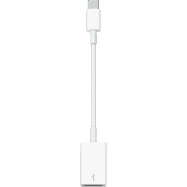Adaptor OTG USB-C - USB-A Apple, Alb MJ1M2ZM/A