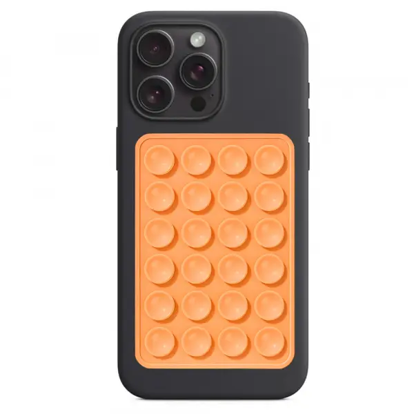 Suport cu Ventuze Techsuit SO-PAD, Portocaliu