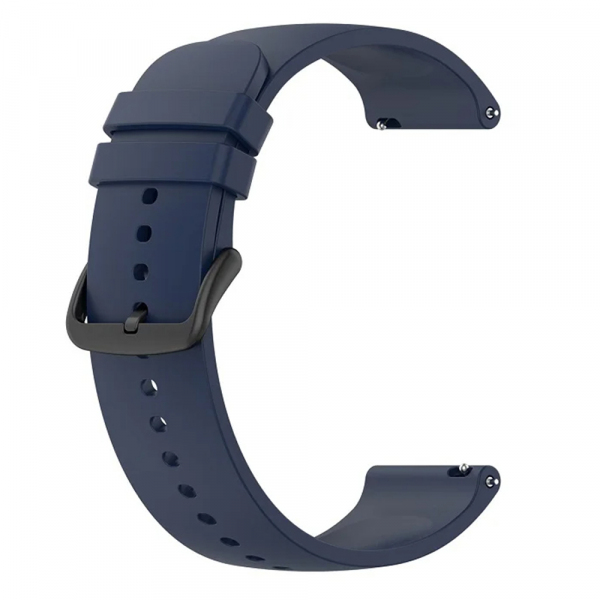 Curea Techsuit W001 pentru Huawei Watch / Xiaomi Watch Series, 22mm, Albastra Inchis