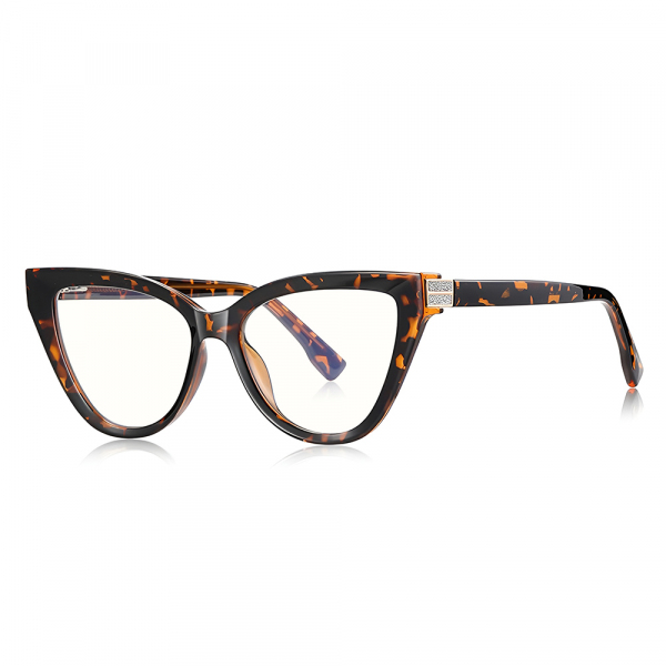 Ochelari De Calculator Dama Techsuit 2279, Anti-Blue Light, Maro