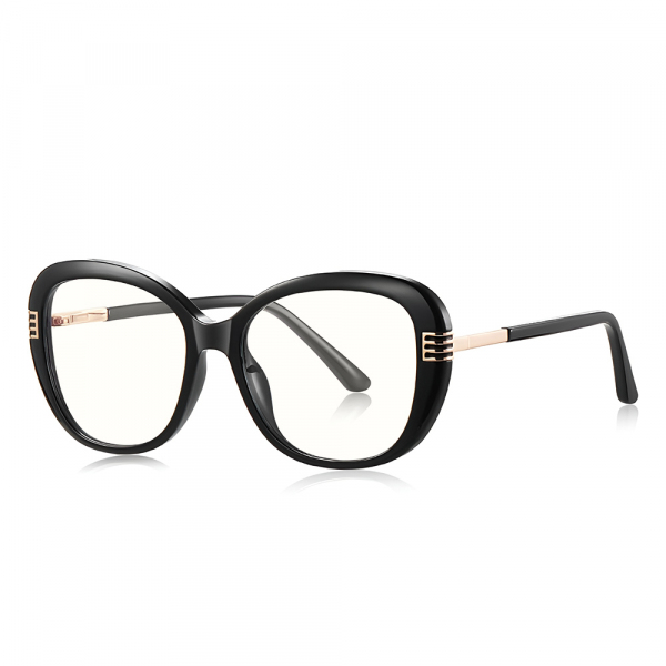 Ochelari De Calculator Dama Techsuit 2265, Anti-Blue Light, Negri Aurii