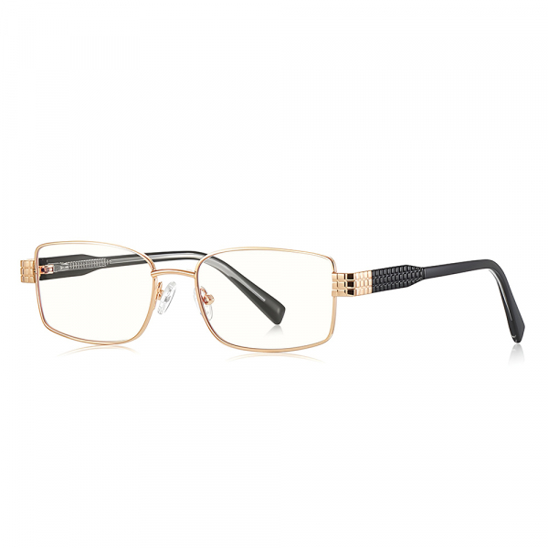 Ochelari De Calculator Dama Techsuit 3163, Anti-Blue Light, Negri Aurii