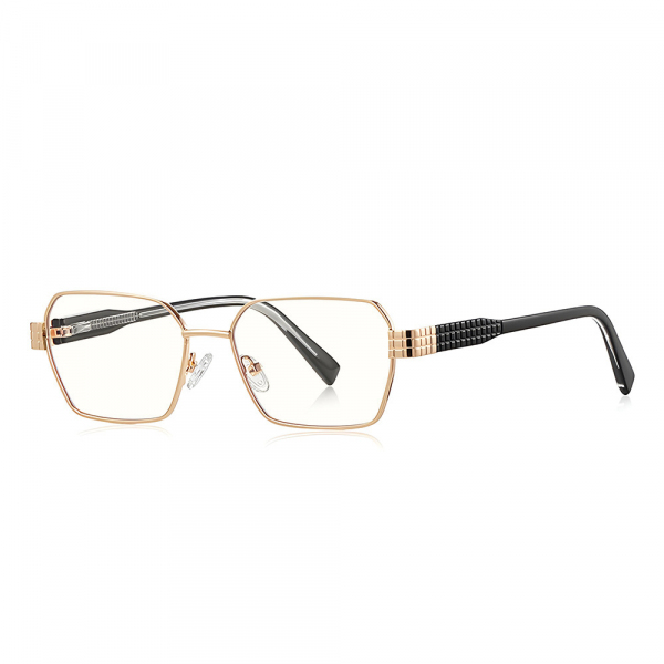 Ochelari De Calculator Dama Techsuit 3161, Anti-Blue Light, Negri Aurii