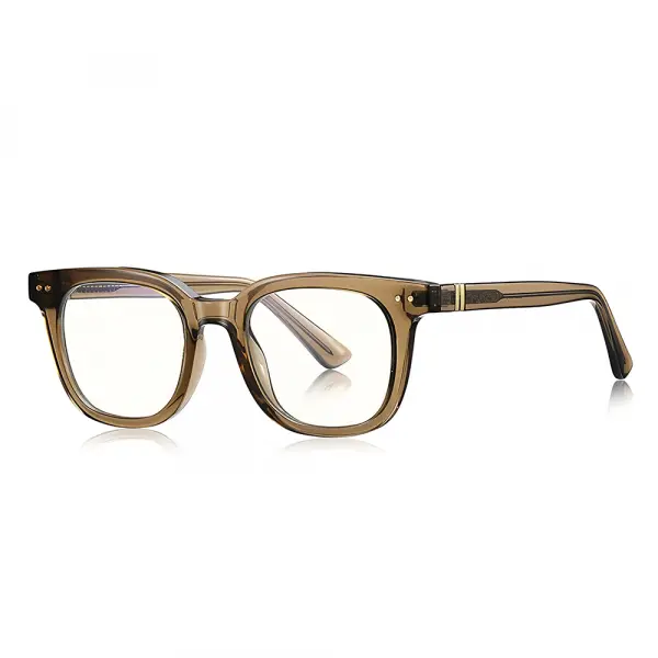 Ochelari De Calculator Barbati Techsuit 2229, Anti-Blue Light, Maro Deschis