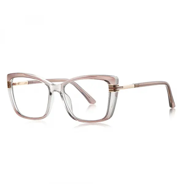 Ochelari De Calculator Dama Techsuit 2273, Anti-Blue Light, Maro Deschis