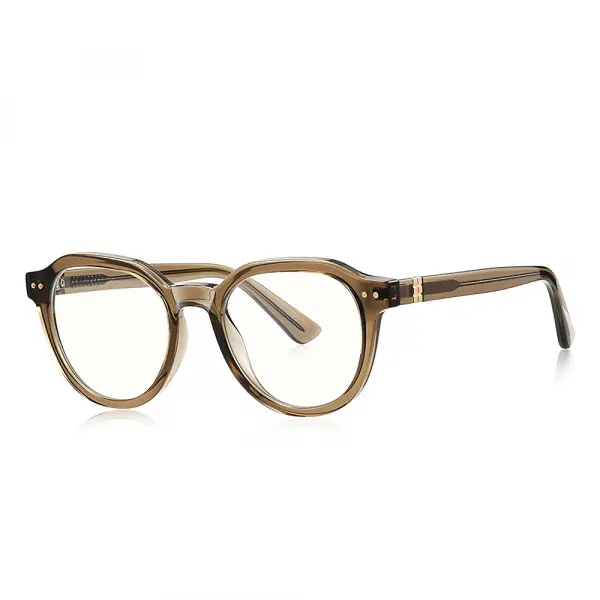 Ochelari De Calculator Barbati Techsuit 2228, Anti-Blue Light, Maro Deschis