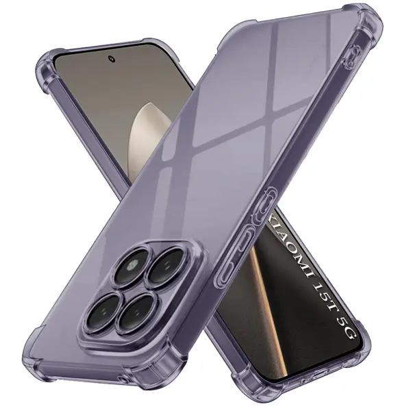 Husa pentru Xiaomi 15T, Techsuit, Shockproof Clear, Fumurie