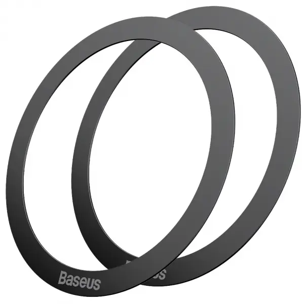 Sticker Metalic Baseus Halo, Set 2 bucati, Negru PCCH000001