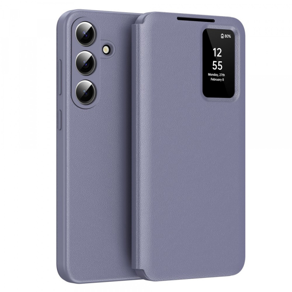 Husa pentru Samsung Galaxy S26 Plus S947, Techsuit, SmartView, Mov