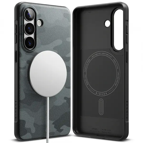 Husa MagSafe pentru Samsung Galaxy S26 Plus S947, Ringke, Onyx, Camuflaj