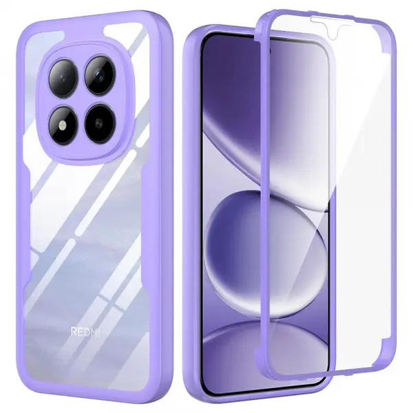 Husa pentru Xiaomi Poco M8 Pro / Redmi Note 15 Pro+ 5G, Techsuit, ColorVerse 360, Mov