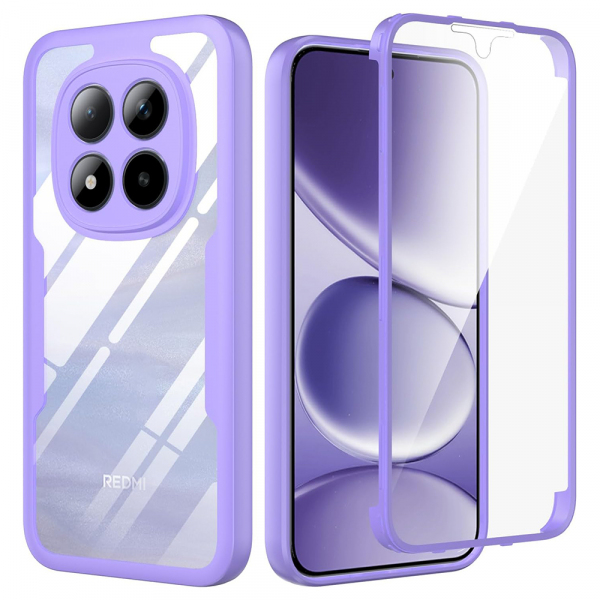 Husa pentru Xiaomi Poco M8 Pro / Redmi Note 15 Pro+ 5G, Techsuit, ColorVerse 360, Mov