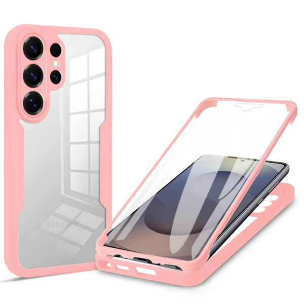 Husa pentru Samsung Galaxy S26 Ultra S948, Techsuit, ColorVerse 360, Roz