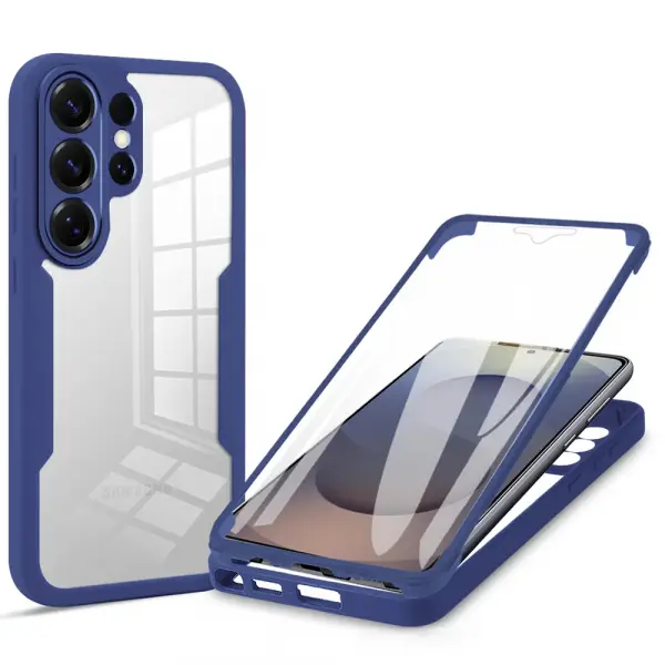 Husa pentru Samsung Galaxy S26 Ultra S948, Techsuit, ColorVerse 360, Albastra